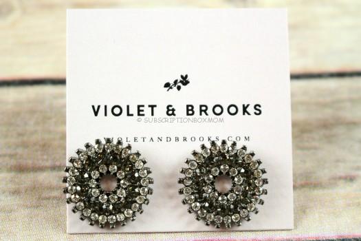 Violet & Brooks Mosaic Crystal Earrings 