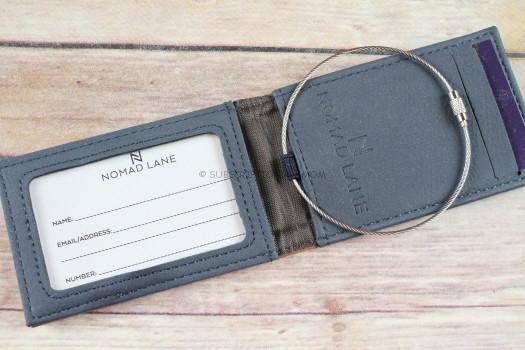 Nomad Lane "Just Go" Two in one Luggage Tag & Wallet