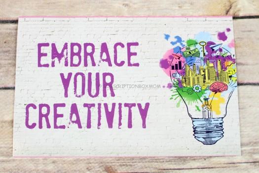 Embrace Your Creativity