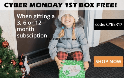 Green Kid Crafts Cyber Monday 2017 Coupon