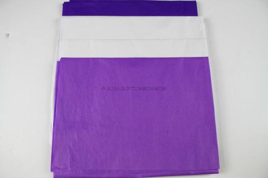 Purple, Plum & White Tissue Paper