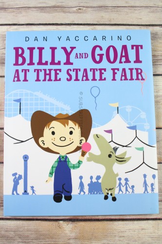 Billy and Goat at the State Fair Library Binding by Dan Yaccarino