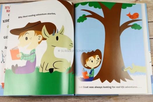 Billy and Goat at the State Fair Library Binding by Dan Yaccarino
