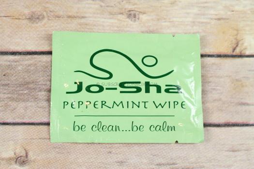 Jo-Sha Peppermint Wipe 