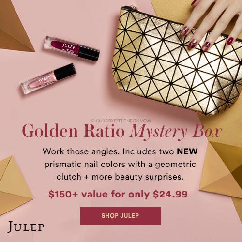 Julep December 2017 Golden Ratio Mystery Box 