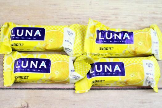 Luna LemonZest Mini Bars