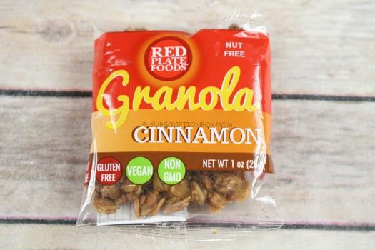 Red Plate Foods Cinnamon Granola Snack Pack 
