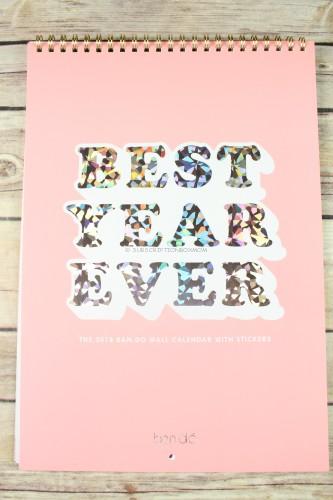 ban.do Best Year Ever Wall Calender