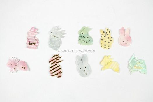 Tiny Bunnies Each Sticker 