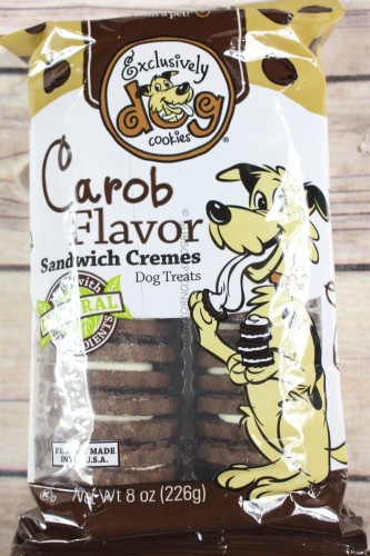 Exclusively Dog Cookies Carob Flavor Sandwich Cremes