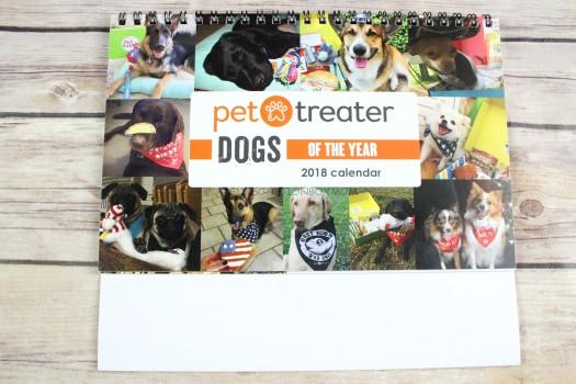 Pet Treater Dogs of the Year Calender 2018
