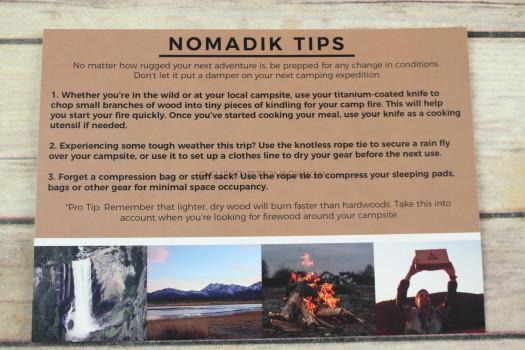 Nomadik Tips