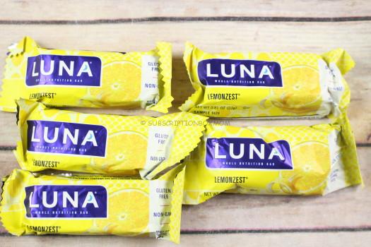 Luna LemonZest Mini Bars