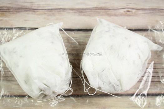 Lavender and Rose Fizzy Bath Tea Bags 