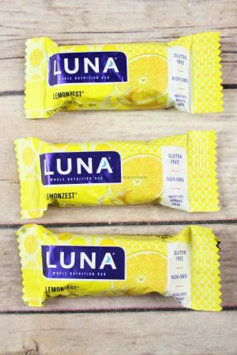 Luna Bars Lemonzest 