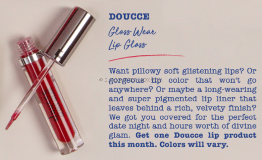 DOUCCE Gloss Wear Lip Gloss
