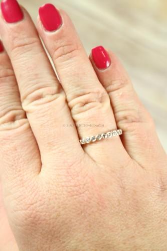 Gorjana Candice Shimmer Ring in Silver
