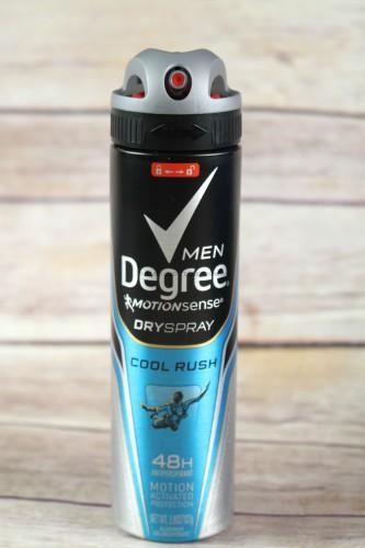 Degree Men MotionSense Antiperspirant Deodorant Dry Spray Cool Rush