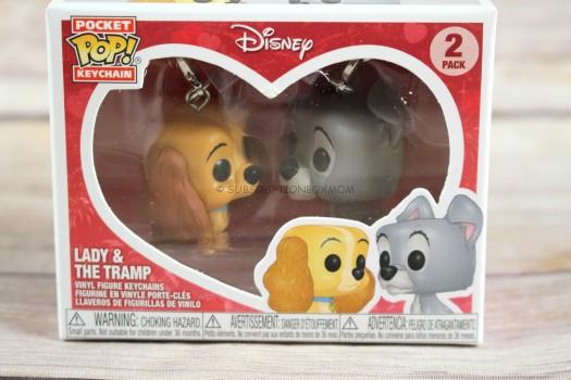 Funko Pocket Pop! Lady & The Tramp Keychains