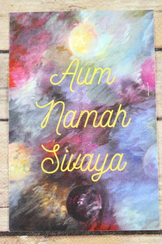 Prism House PDX Original Hand Painted Meditation Card 