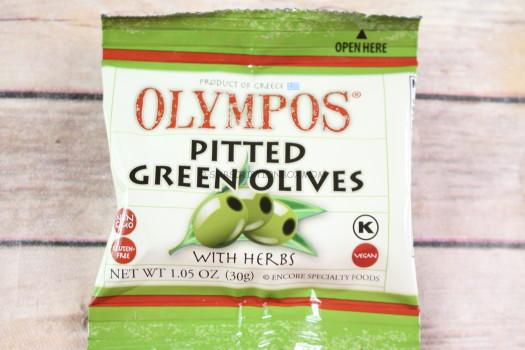 Olympos Pitted Green Olives with Herbs 