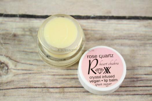 Roxx Rose Quartz Lip Balm