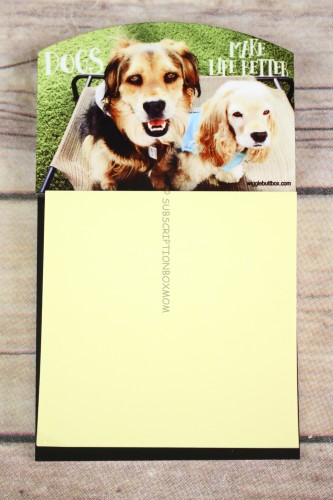 Wigglebutt Box Sticky Note Pad