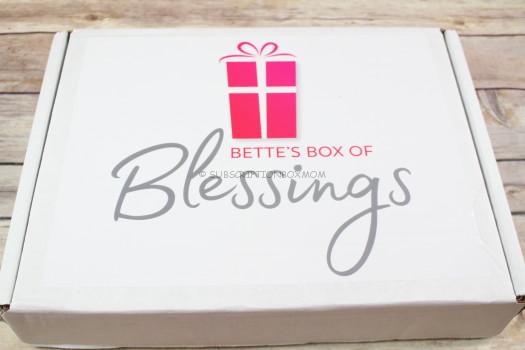 Bette's Box of Blessings February 2018 Review