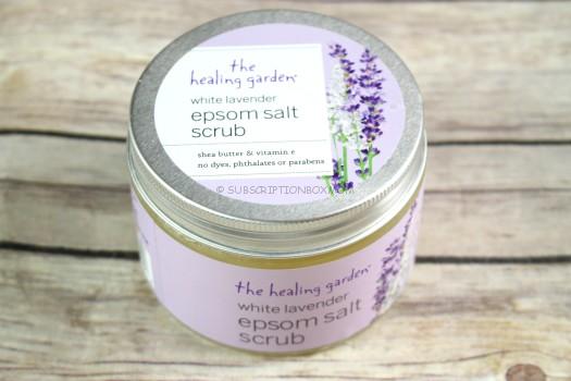 The Healing Garden White Lavender Epsom Salt Scrub