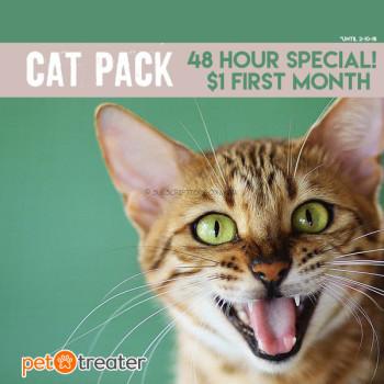 Pet Treater Cat Pack $1