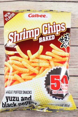 Shrimp Chips Yuzu Black Pepper Flavor