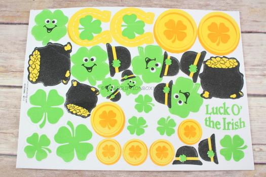 St. Patrick's Day Foam Stickers