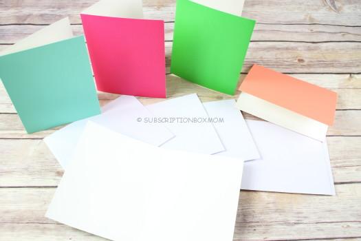 Five Blank Cards & Envelopes