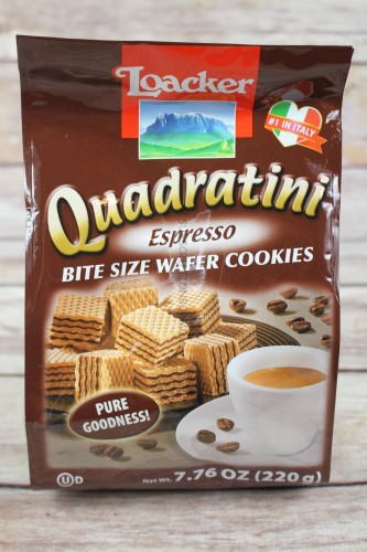 Loacker Quadratini Expresso Wafers 