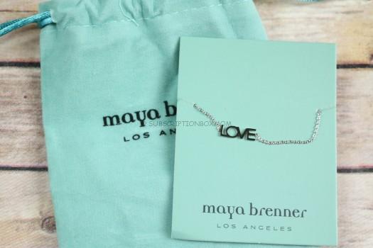 White Maya Brenner Designs Love Bracelet 