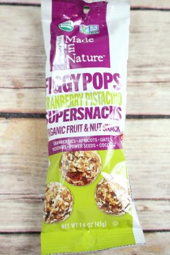 Made in Nature Cranberrry Pistachio Figgy Pops