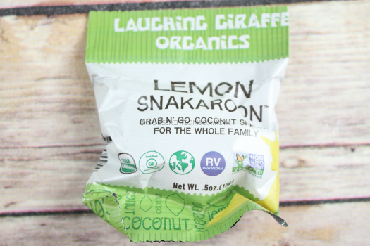 Laughing Giraffe Organics Lemon Snakaroon