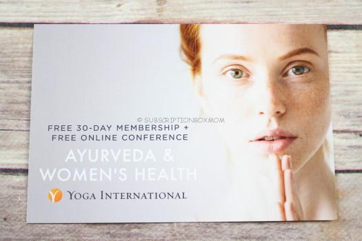Yoga International - Ayurveda Women's Health Conference and 30 day trial