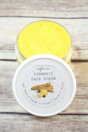 Orglamix Tumeric Face Scrub