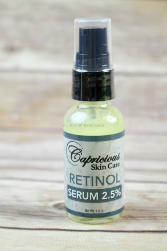 Capricious Skin Care Retinol 2.5% Serum