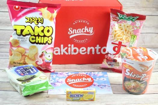 Snacky By Akibento March 2018 Review