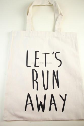 Let's Run Away Tote