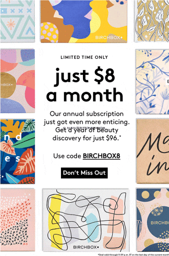 Birchbox March 2018 Coupon