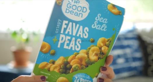 Crispy sea salt fava & peas by The Good Bean