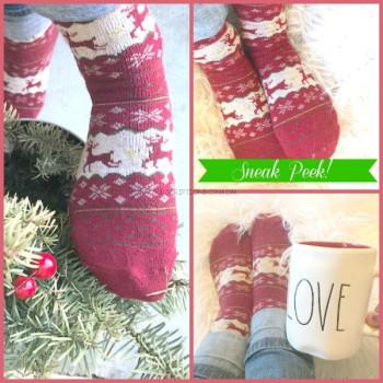 Classic & Oh' So Cozy 100% Wool Cozy Toe Socks 