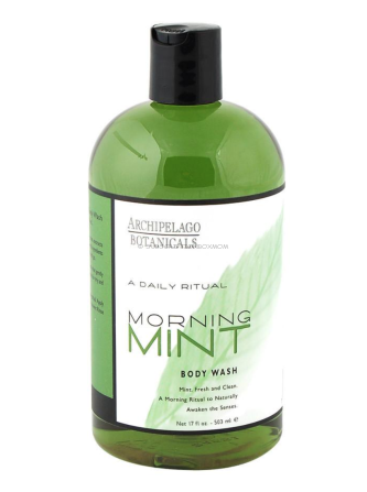 Morning Mint 17 oz Body wash