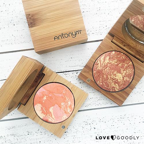 Antonym Cosmetics Certified Organic Baked Blush in Peach or Copper