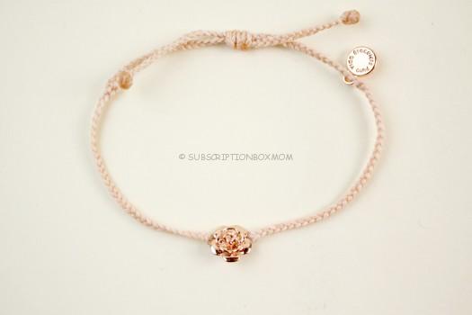 Rose Gold Flower Bracelet