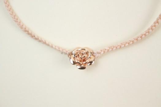Rose Gold Flower Bracelet