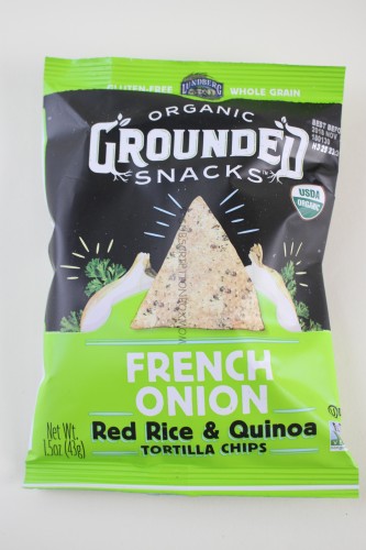 Lundberg Family Farms French Onion Red Rice & Quinoa Tortilla Chips